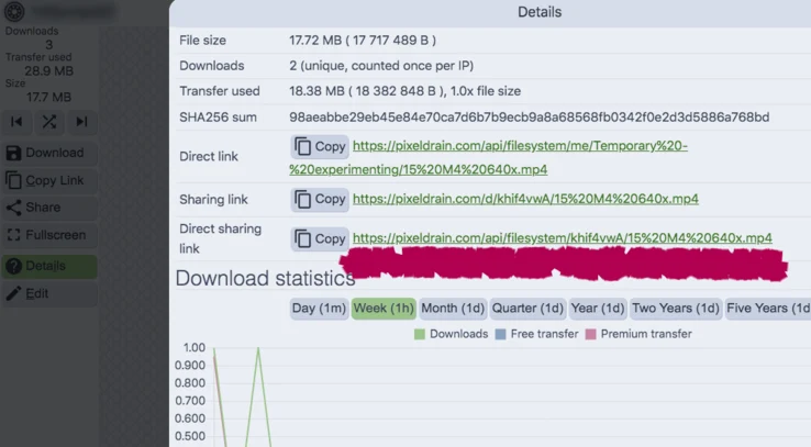 Storing and Sharing Files Online: PixelDrain First Impressions