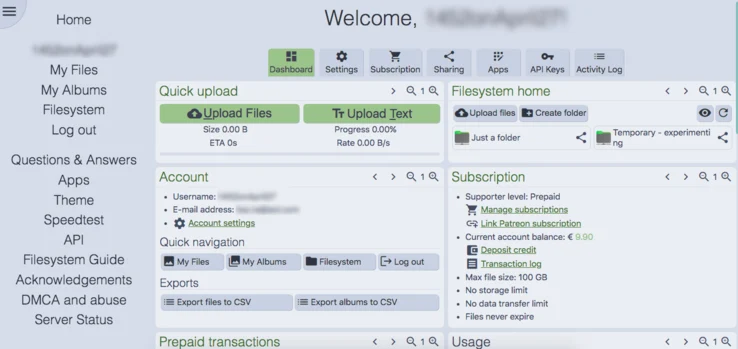 Storing and Sharing Files Online: PixelDrain First Impressions