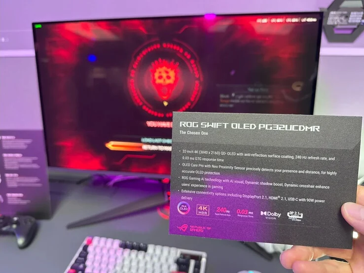 Asus Launches ROG Swift OLED PG32UCDMR: 3 Key Upgrades