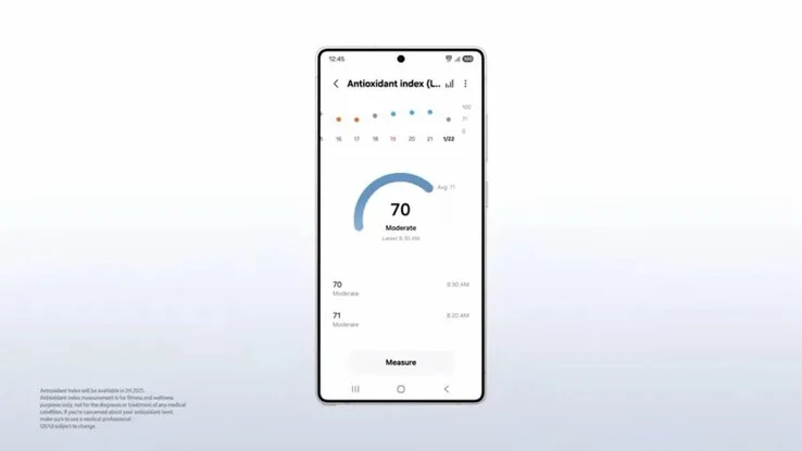 Samsung Galaxy Watch8 to Feature Beta Carotene Tracking
