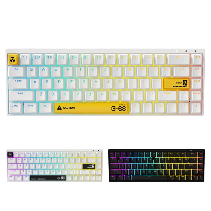 Syntech Chronos 68 Keyboard: 8K Hz Polling Rate & Aluminum Build