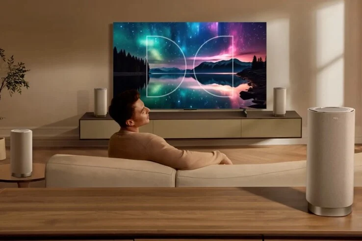 TCL Z100 Surround Speakers: Place Anywhere with Dolby Atmos FlexConnect