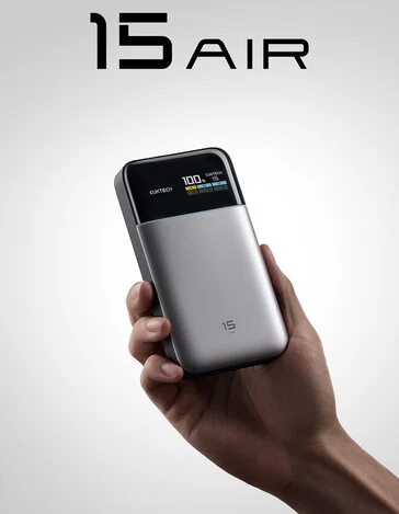 Cuktech 15 Air: Slim SiC Power Bank Launches with Lightweight Design