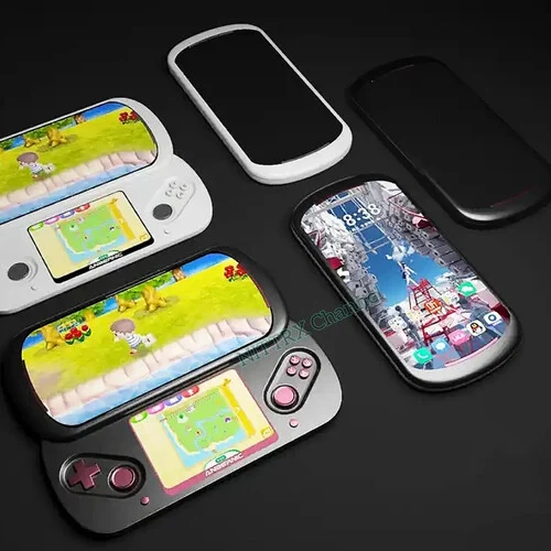 Anbernic Slide: Unique Handheld Merges PSP Go and Nintendo 3DS Design