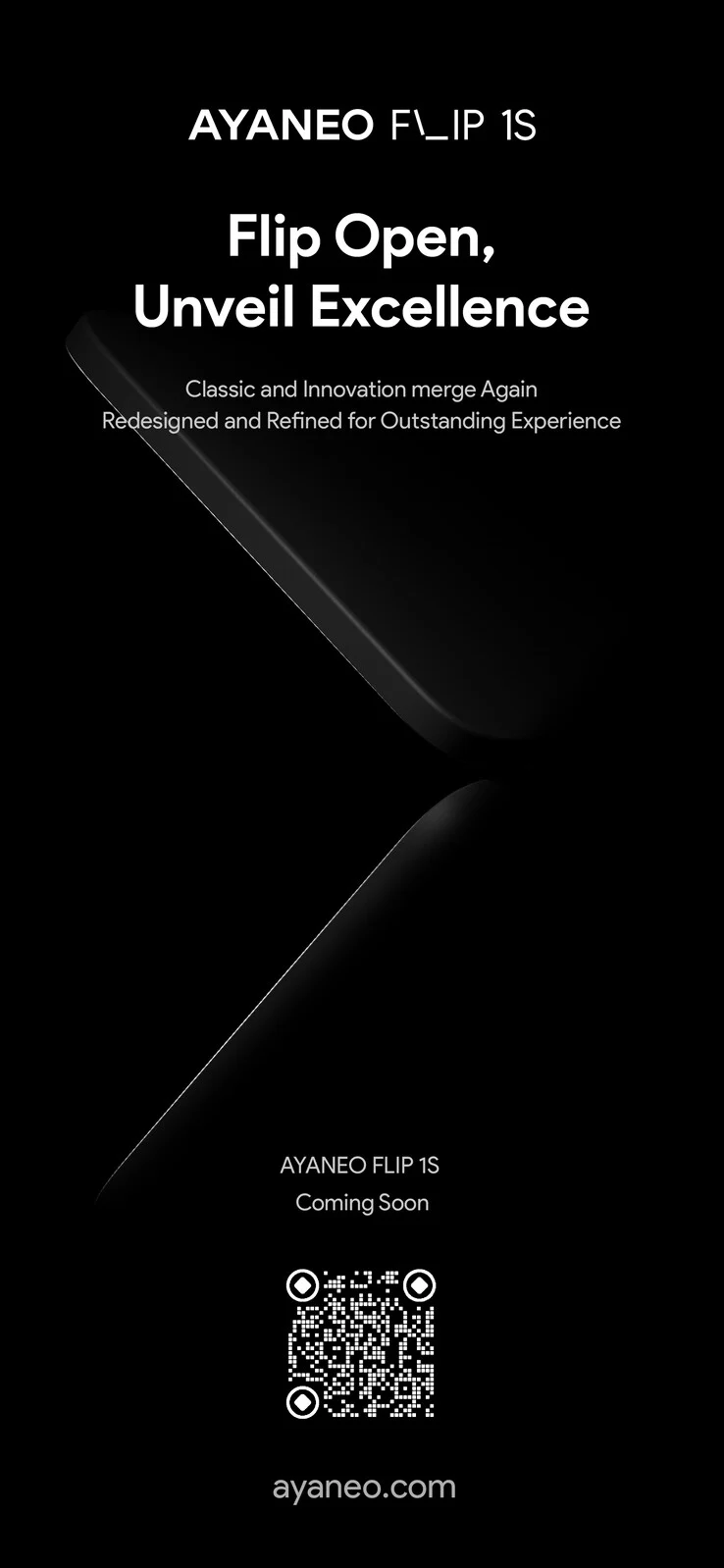 Ayaneo Flip 1S Gaming Handheld Unveiled with Major Redesign