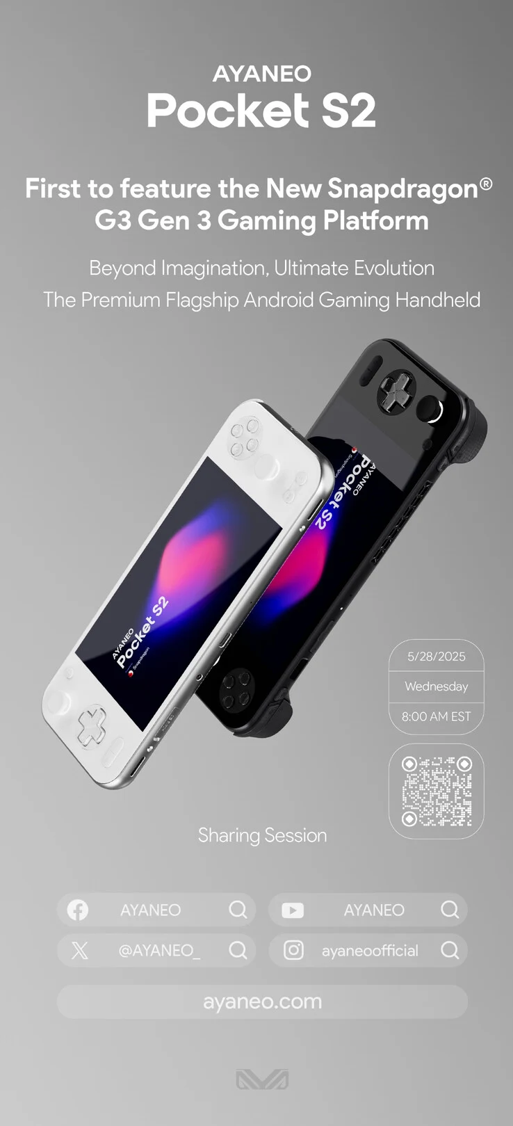 Ayaneo Pocket S2: New High-End Gaming Handheld Plans Revealed