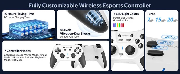 C5 Pro: Affordable Hall Effect Wireless Controller for $27