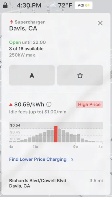 Tesla Reveals Supercharger Dynamic Pricing; GM Tests NACS Ports