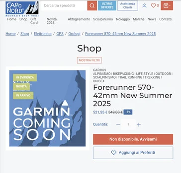 Garmin Forerunner 570 Leaks: Price, Specs, and Images Revealed