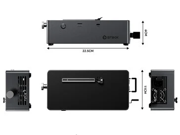 G-Dock eGPU Dock: 800W PSU, OCuLink & USB-C for Mini PCs