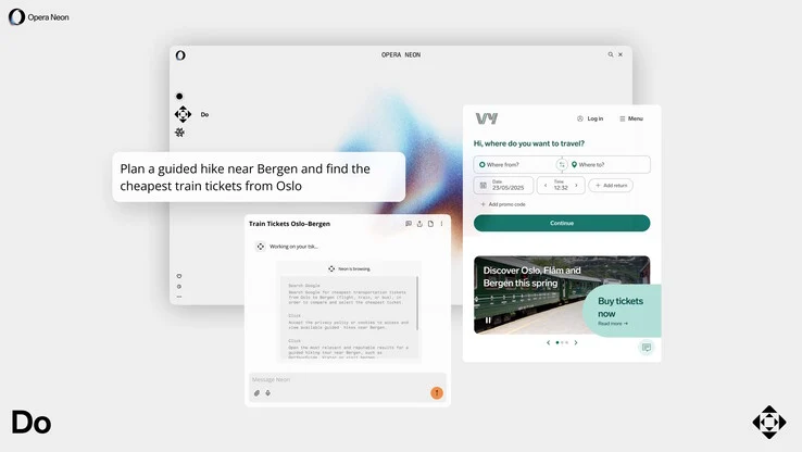 Opera Neon: The Future Browser for Advanced Background Tasks
