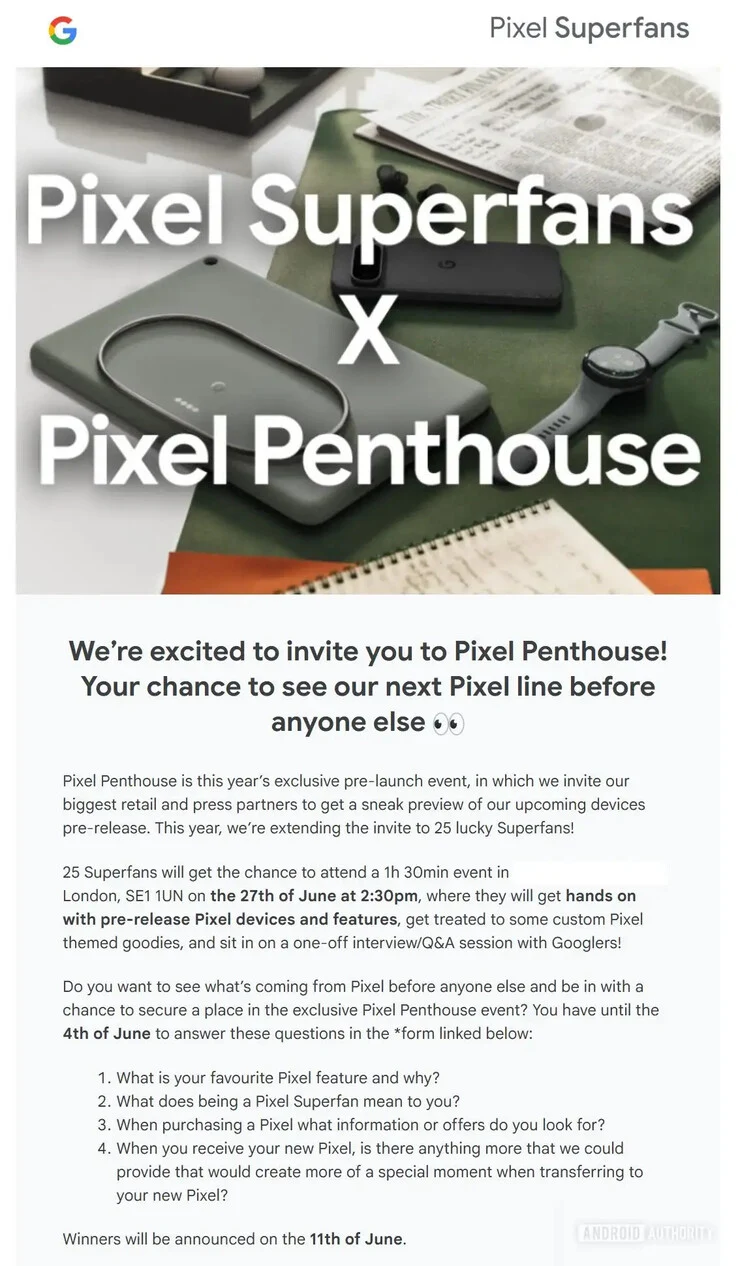 Google Pixel Superfans Teaser Hints at Early Android Launch