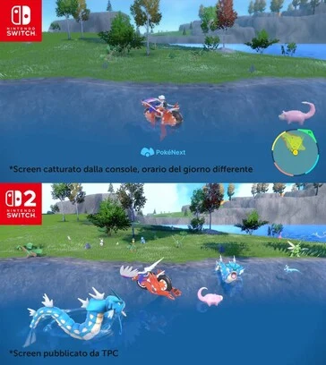 Nintendo Switch 2 Graphics Upgrade: Images and Videos Comparison