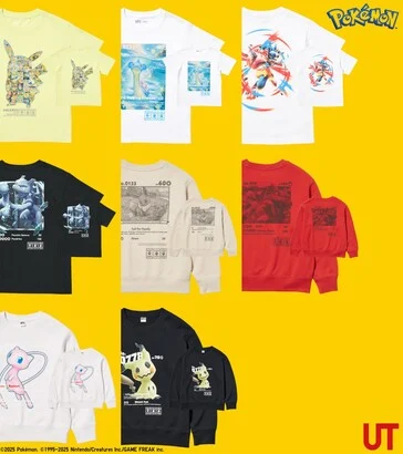 Pokémon x Uniqlo: 17 Summer TCG T-Shirts Featuring Pikachu & Charizard