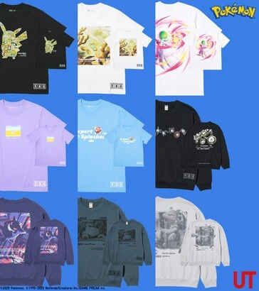 Pokémon x Uniqlo: 17 Summer TCG T-Shirts Featuring Pikachu & Charizard