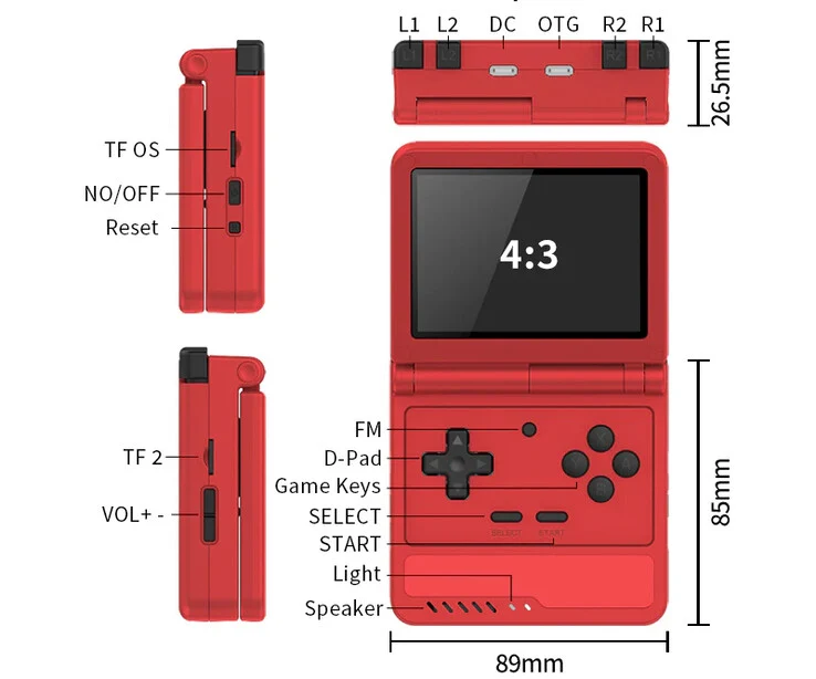 Powkiddy V90S: Pre-orders Now Open Under $40 for Retro Handheld