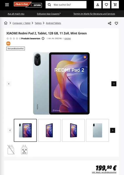 Xiaomi Redmi Pad 2 Price Revealed Early for 4G and Wi-Fi Models