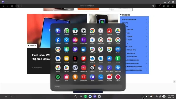 Samsung DeX Preview: Enhanced Android Desktop Mode Ahead of One UI 8