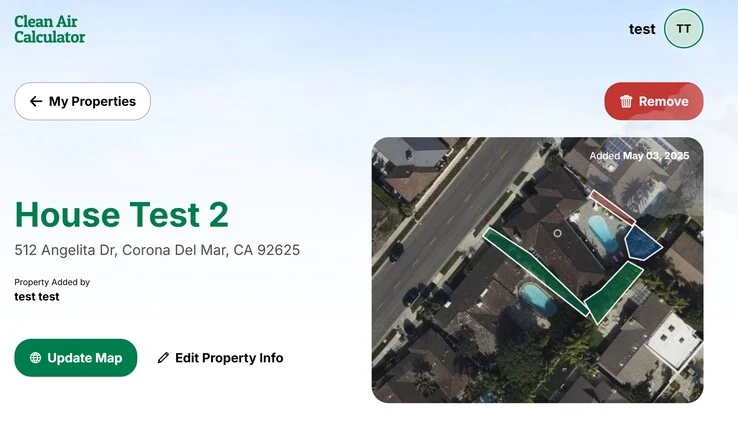 Free Clean Air Calculator from Project EverGreen for Property Owners