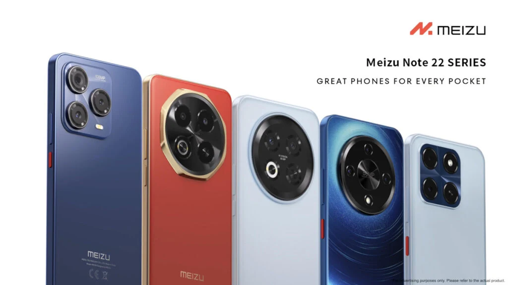 Meizu Mblu 22 and Note 22 Launched Globally with 5G, Fast Charging