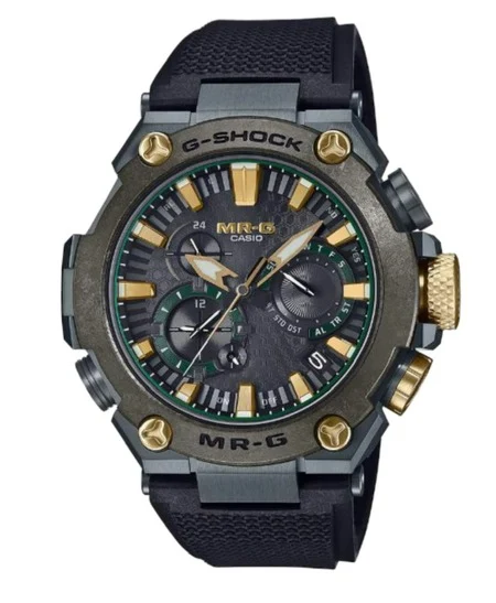 New Casio MRG-B2000RG-3A: Premium Watch with Titanium Bezel