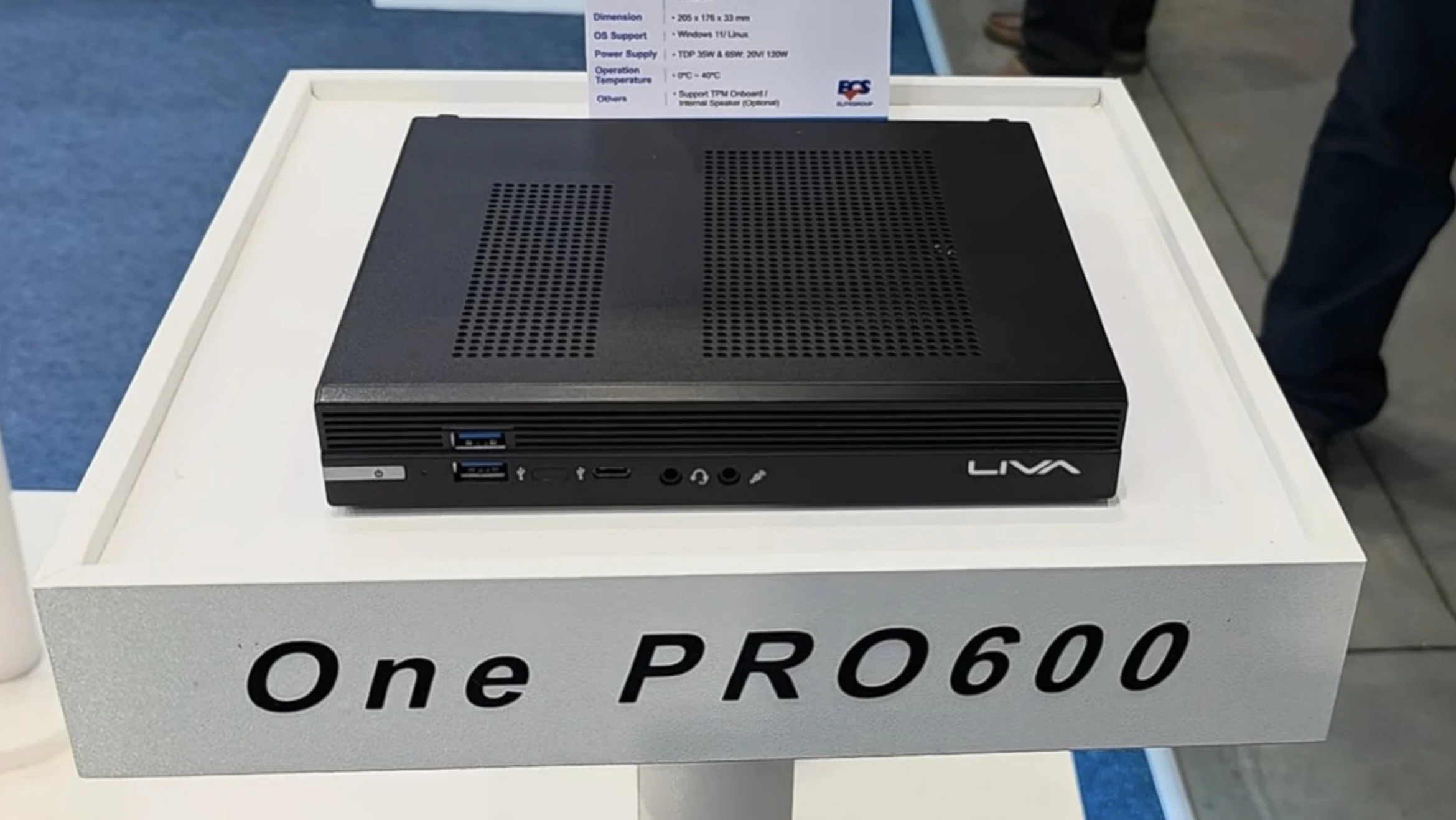 ECS Launches Liva One PRO600 Mini PC with Ryzen 9000 CPUs