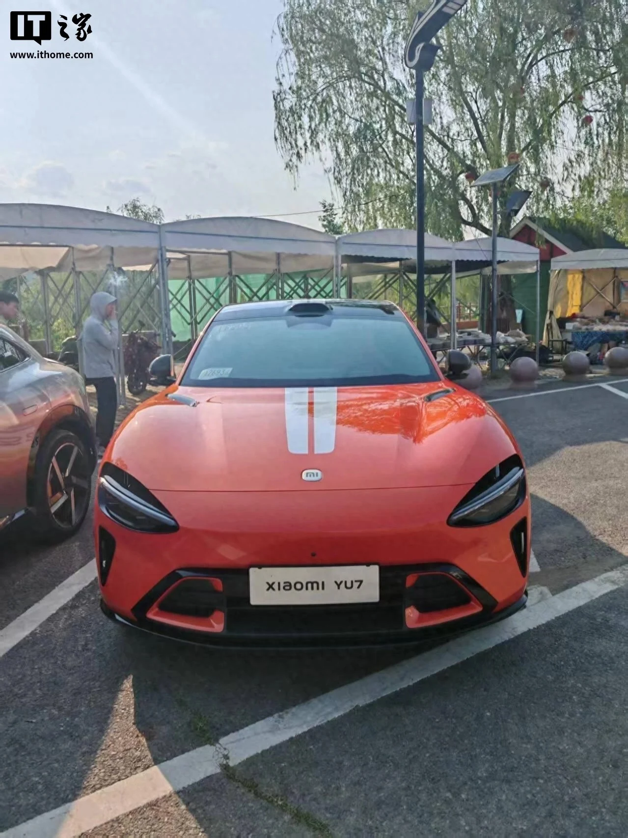 Xiaomi YU7 SUV Lava Orange Spotted, Launch Set for July