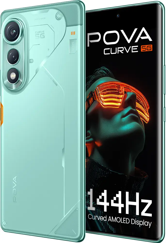 TECNO POVA Curve 5G Launches in India with Dimensity 7300
