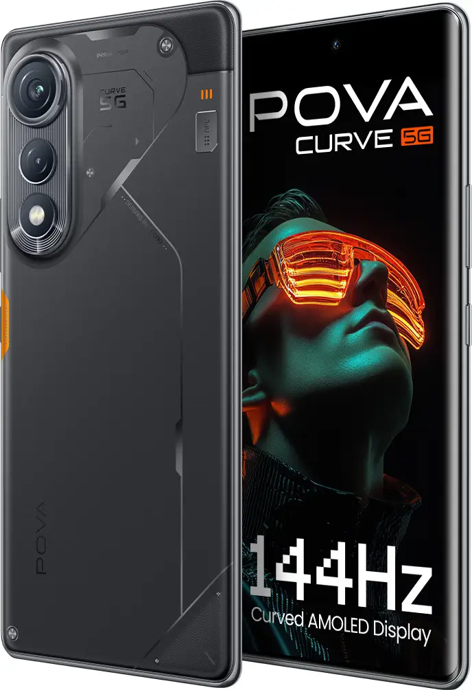 TECNO POVA Curve 5G Launches in India with Dimensity 7300
