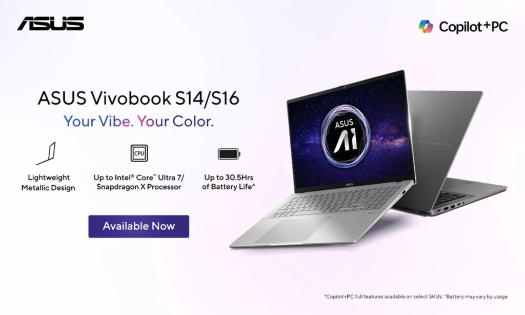 ASUS Vivobook S14, S16 Laptops Launched in India: From Rs 69,900