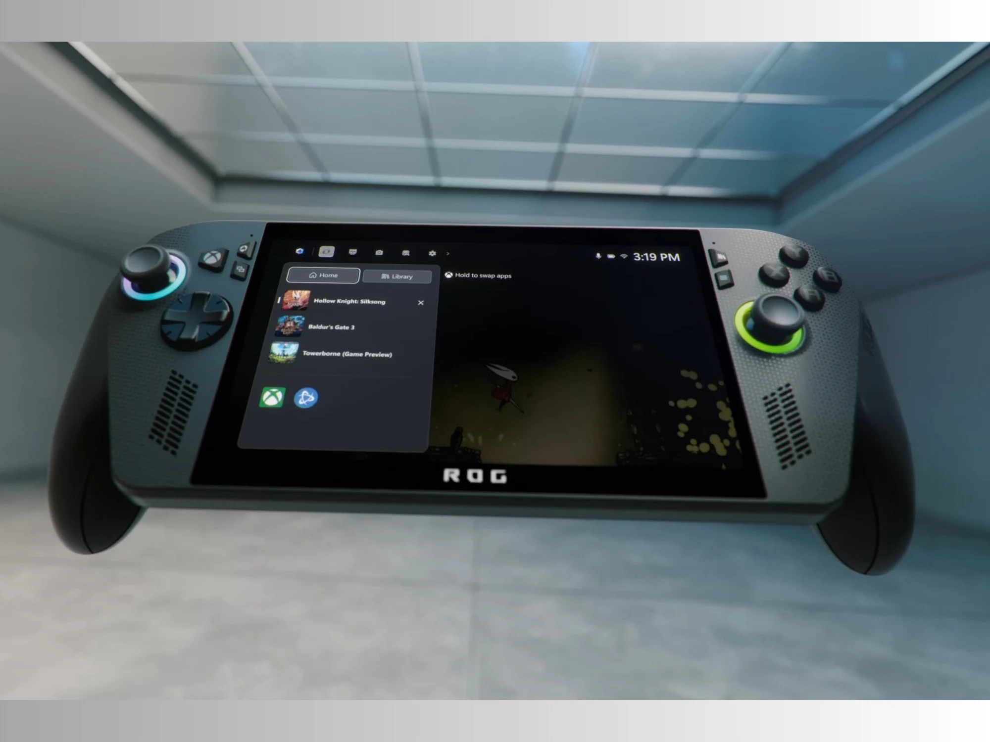ROG Xbox Ally Handheld: No OLED Screen, Focus on VRR