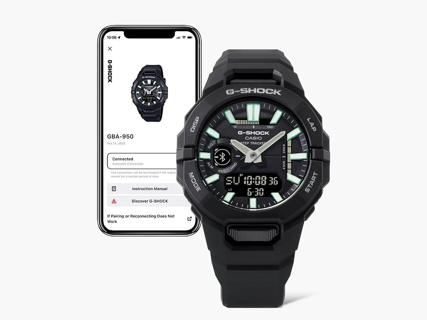 Casio G-Shock GBA-950 Watch Now Available in Europe