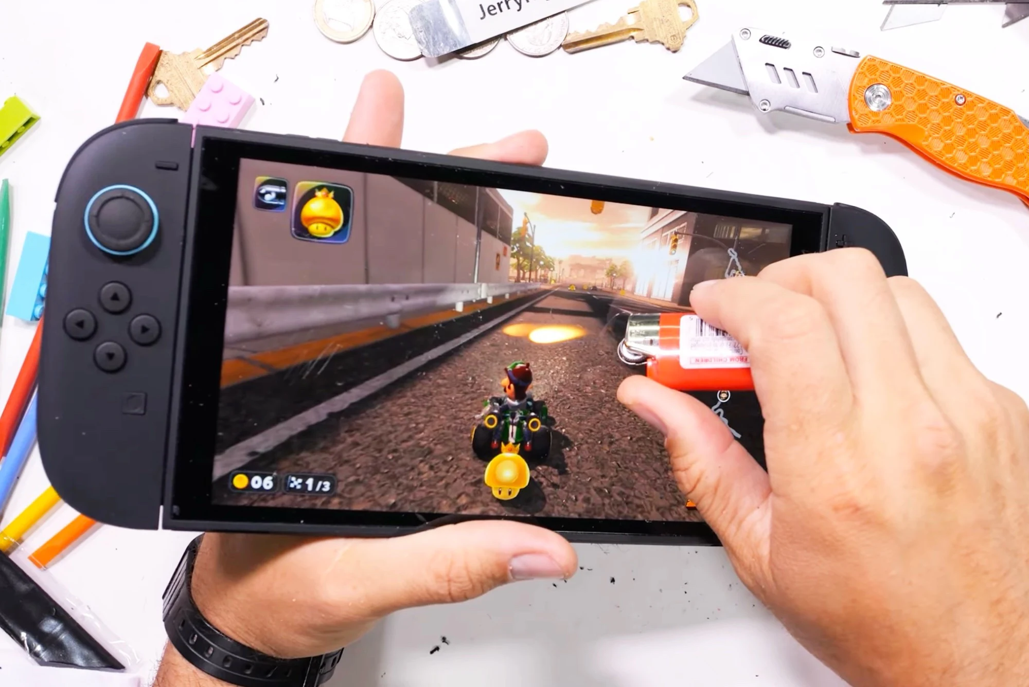 Nintendo Switch 2 Durability Test Reveals Scratch-Prone Display