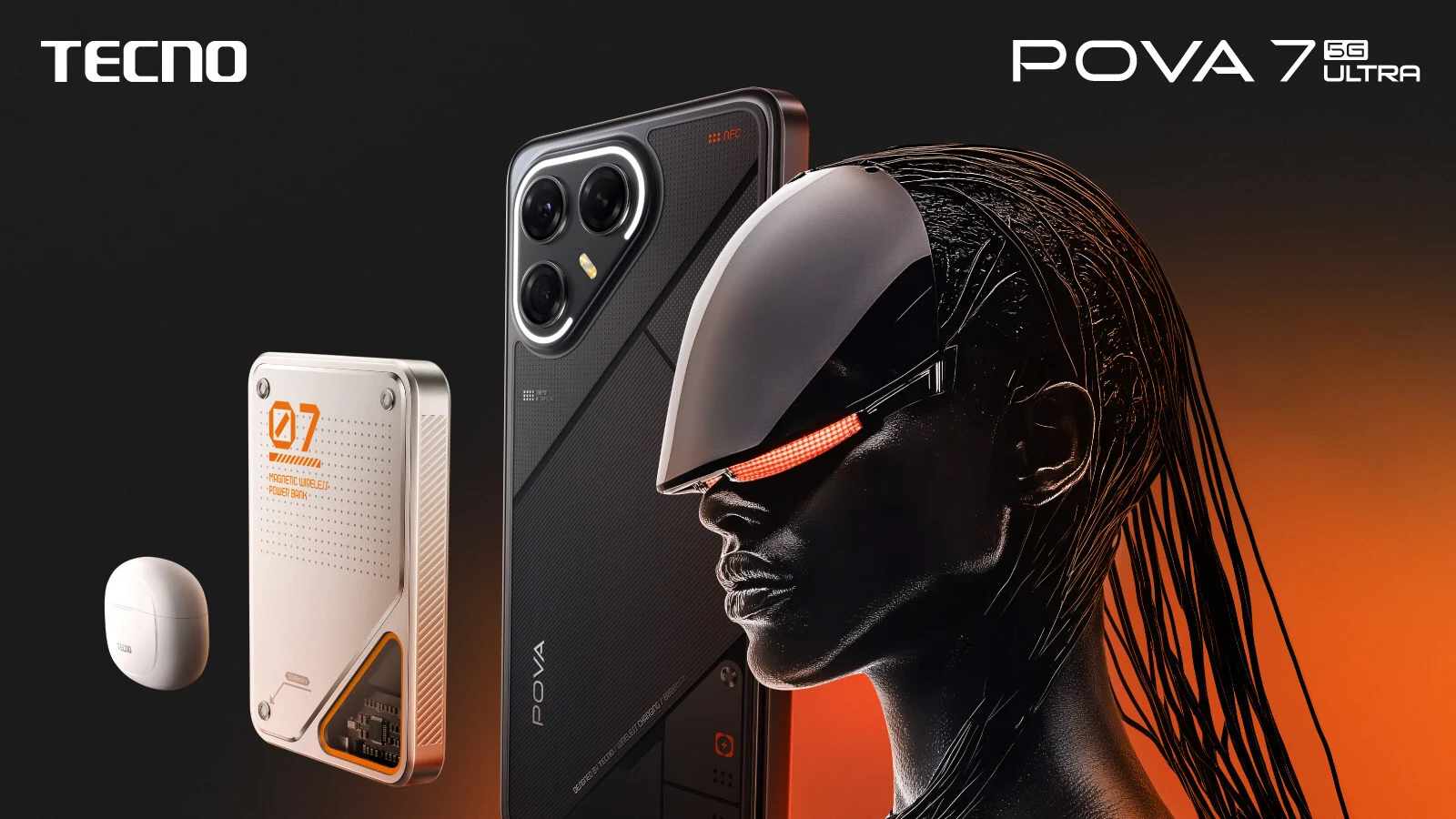 Tecno Pova 7 Ultra 5G Launches with Dimensity 8350 and 144Hz Display