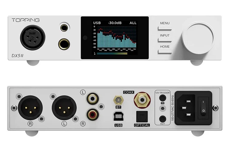 Topping DX5 II DAC: Hi-Res Audio, USB ASIO, Powerful Headphone Amp