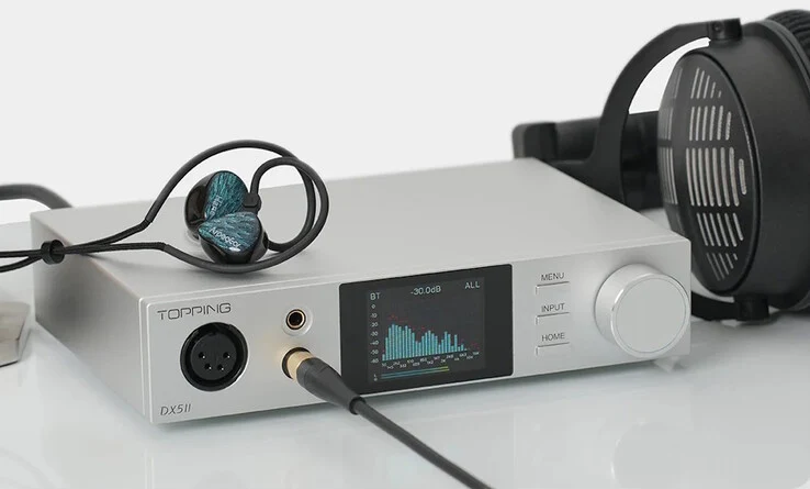 Topping DX5 II DAC: Hi-Res Audio, USB ASIO, Powerful Headphone Amp