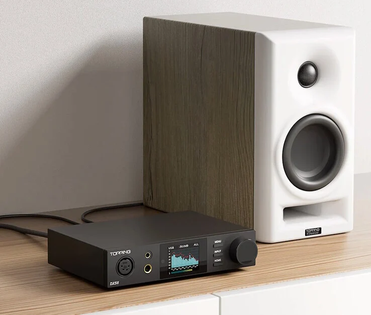 Topping DX5 II DAC: Hi-Res Audio, USB ASIO, Powerful Headphone Amp