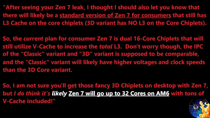 AMD Zen 7 Desktop CPU Core Count Leaks: Up to 2x Increase Over Zen 5