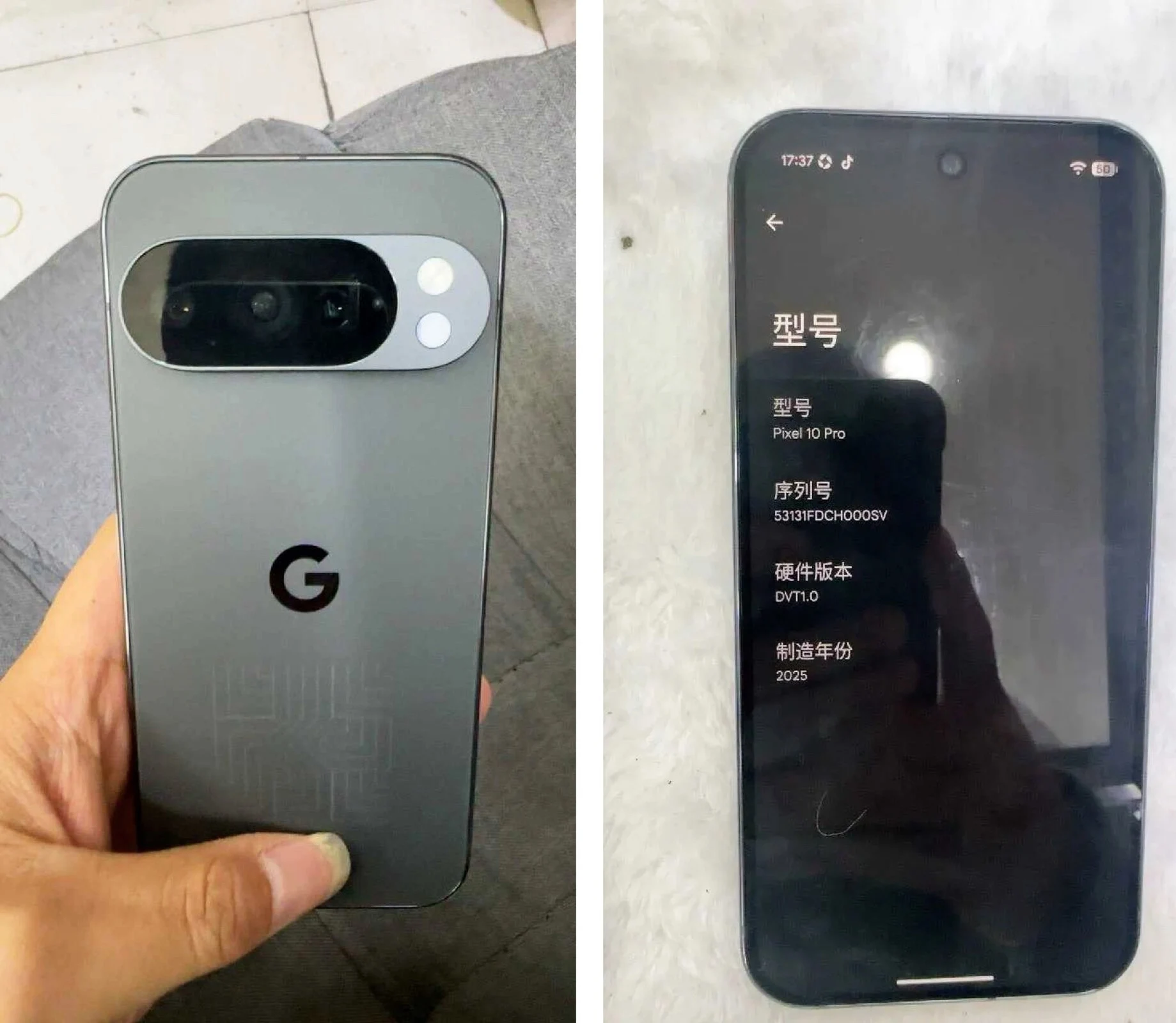 Google Pixel 10 Pro Design Leaked: Tensor G5 Specs Revealed