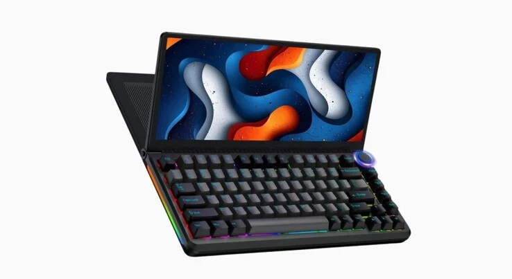 Aura Displays Keyview 13: Mechanical Keyboard with Touchscreen and SSD