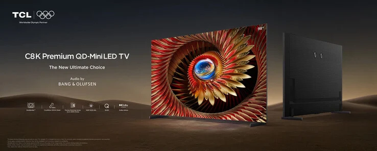 TCL C8K Launches in Europe as Premium QD-MiniLED TV