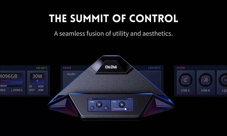 Chizha Docking Station for Steam Deck: Touchscreen & SSD Space
