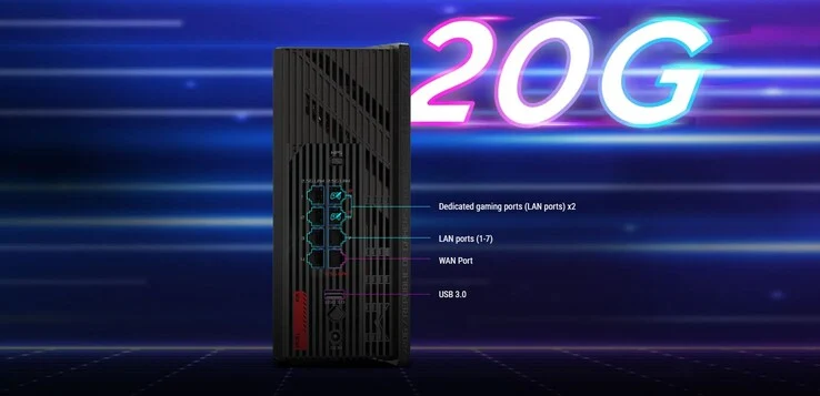 Asus WiFi 7 Router for Gamers: 18,000 Mbps and Versatile Connectivity