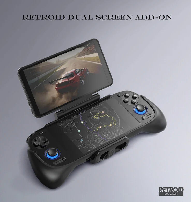 Retroid Pocket Unveils New Dual-Screen Gaming Handheld Accessory