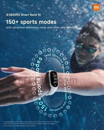 Xiaomi Smart Band 10 Leaks Show Improved Sleep Tracking Features