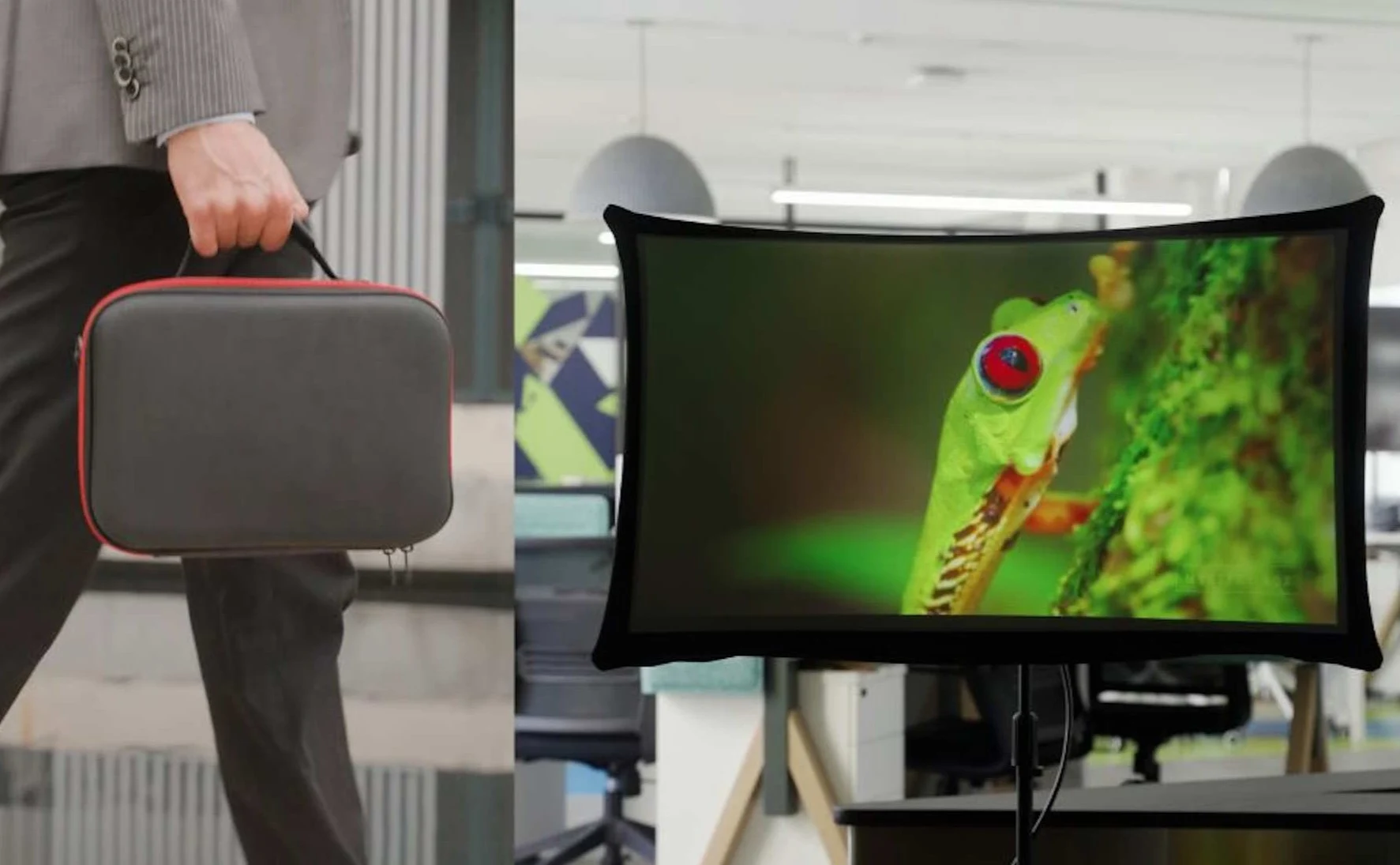 Splay Max 35-Inch Portable Monitor: Lightweight & Travel-Friendly