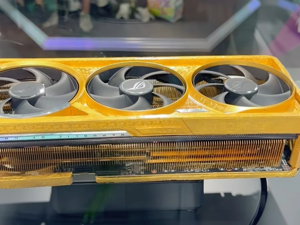 Asus Unveils $500K RTX 5090 ROG Astral GPU Made with 5kg Gold