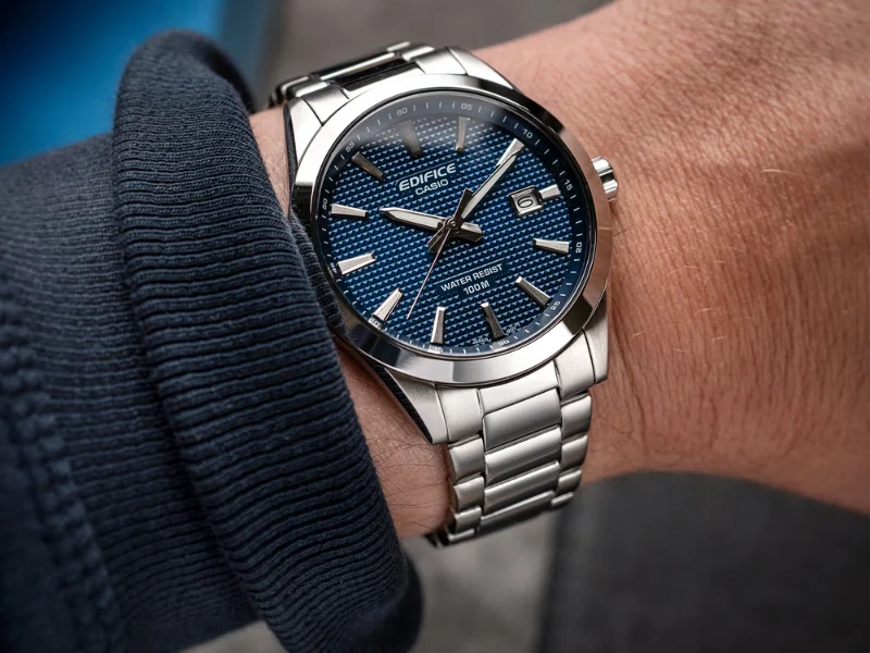 New Casio Edifice EFV-160D Sleek Metal Watches Released