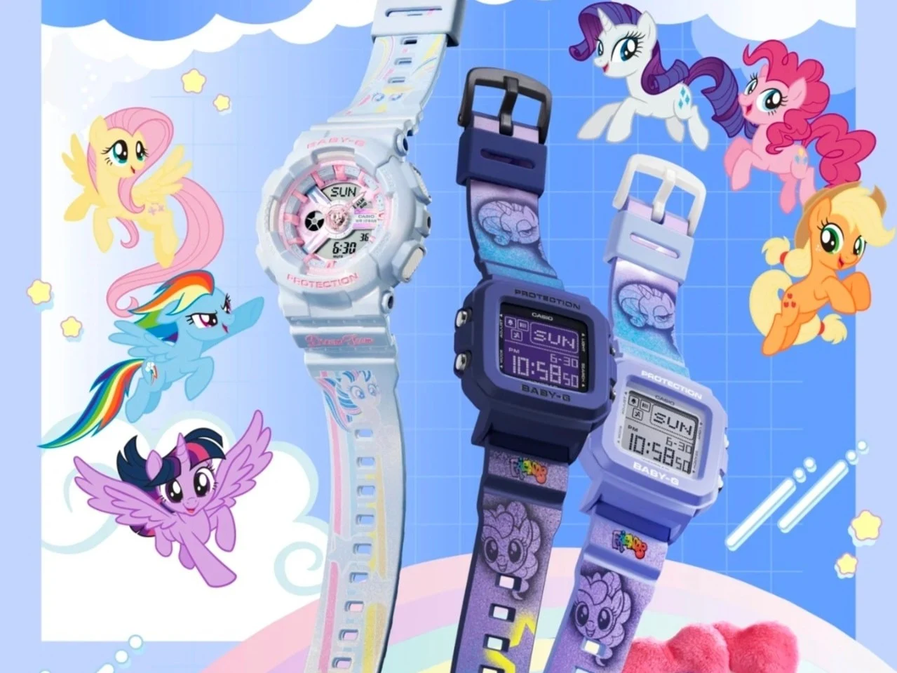 New Casio G-Shock Baby-G My Little Pony Watches Launching Soon