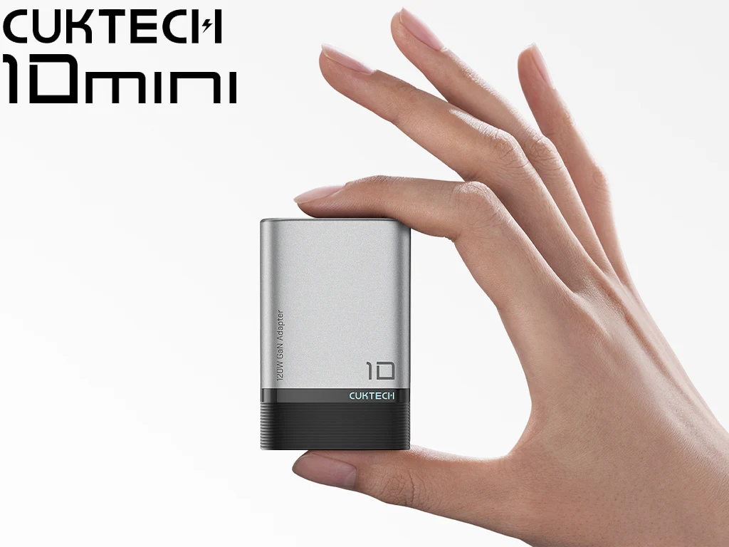 Cuktech 10 Mini: Compact Charger with 120W Fast Charging